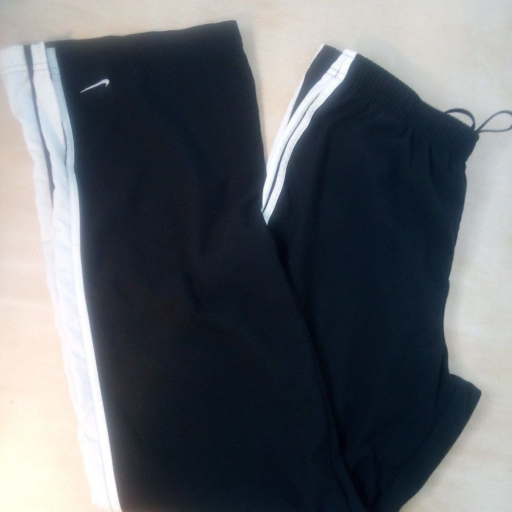 Vintage Nike Striped Wind Pants Joggers Trainers Athletic Women